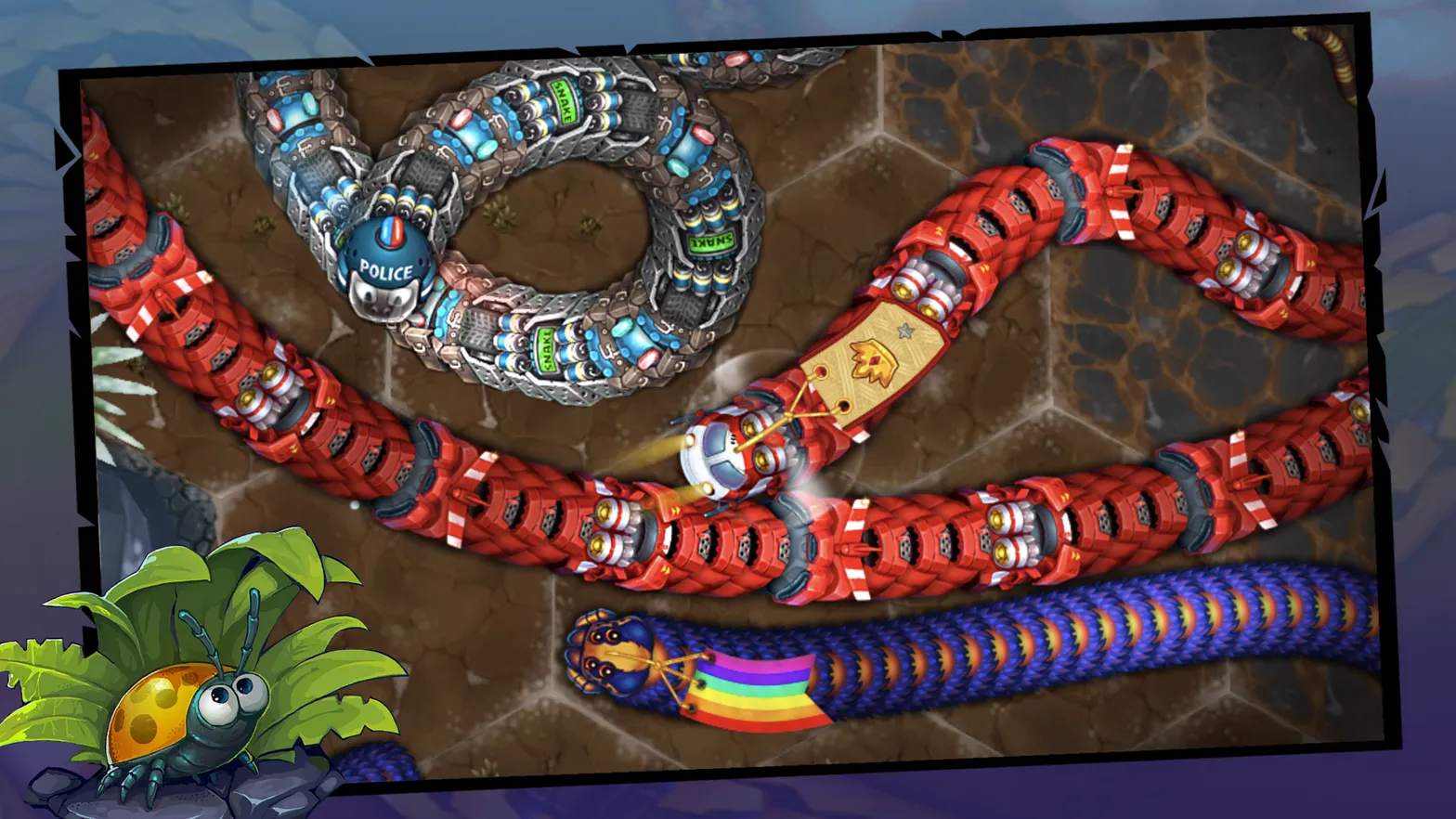 Скриншот Little Big Snake: игра-змейка 8