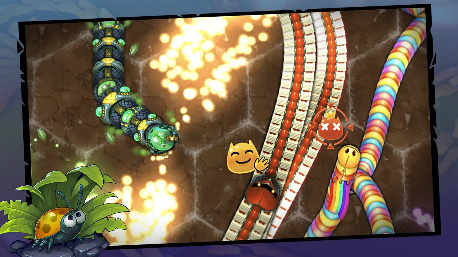 Скриншот Little Big Snake: игра-змейка 7